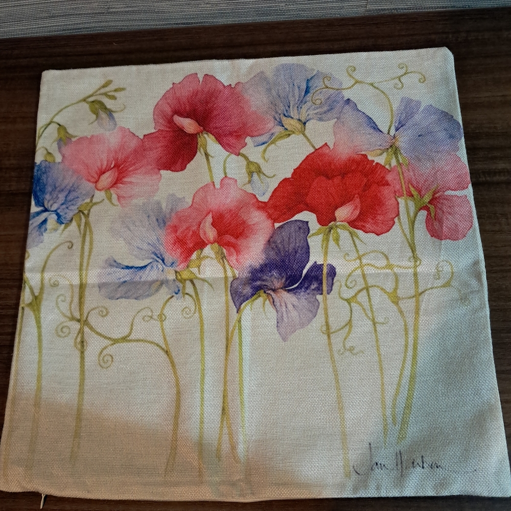 Floral Print Canvas Art